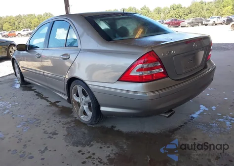2006 Mercedes-Benz C 230 Sport from USA, damaged, VIN WDBRF52H76E022013